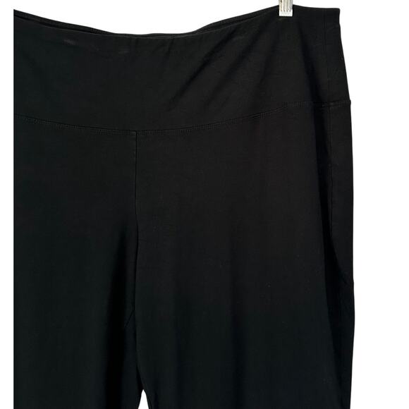 J. Jill Wearever Collection Smooth-Fit Slim Leg Pants Black Plus Size 2X - Picture 6 of 10